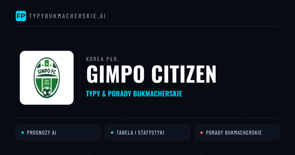 Gimpo Citizen Typy i statystyki