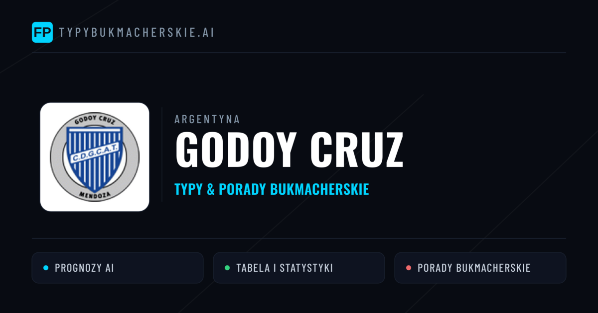 Godoy Cruz Typy i statystyki