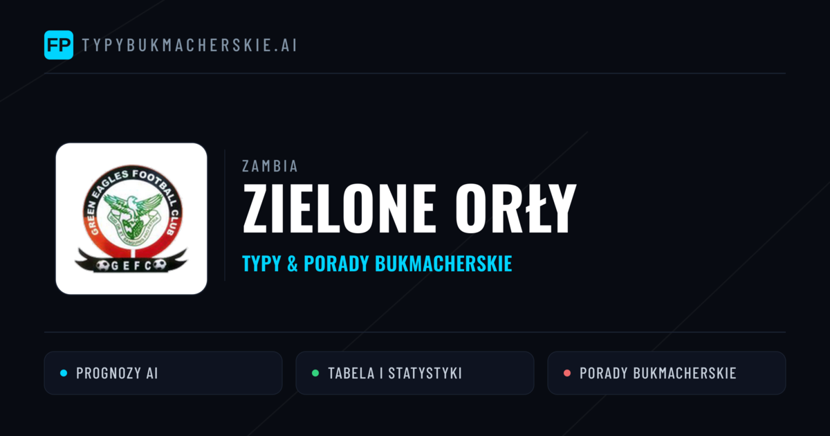 Zielone Orły Typy i statystyki