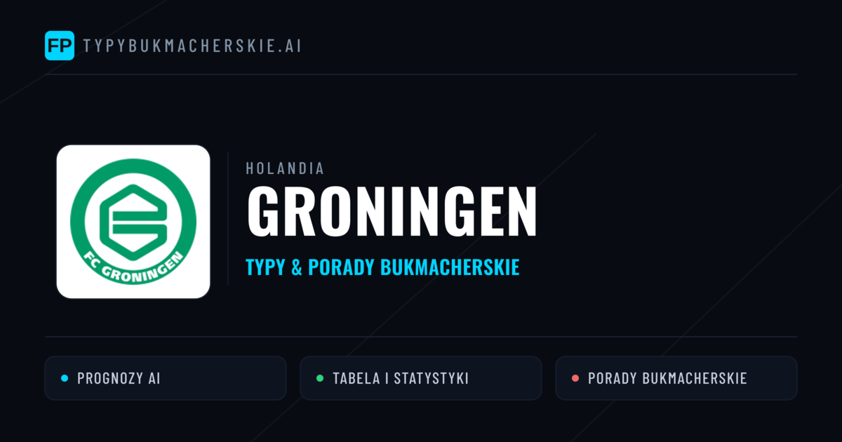 Groningen Typy i statystyki