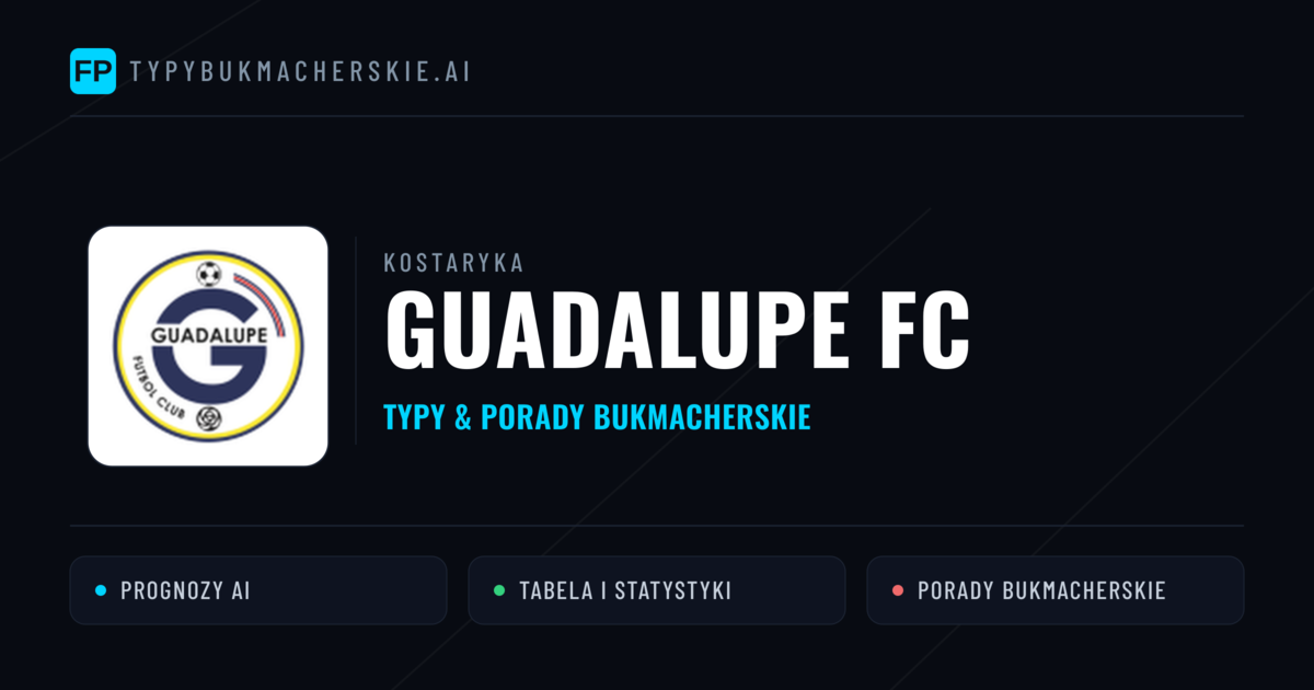 Guadalupe FC Typy i statystyki