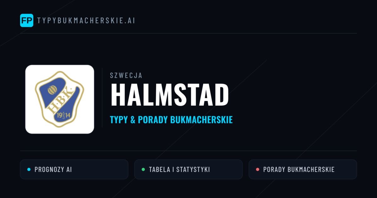 Halmstad Typy i statystyki