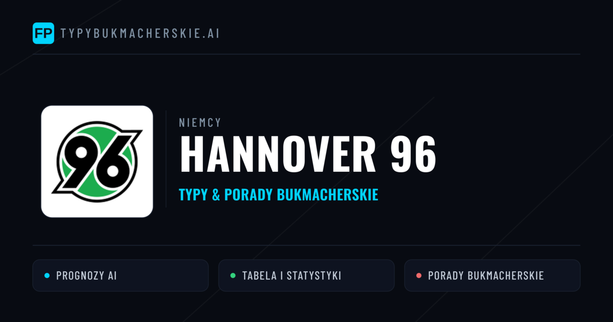 Hannover 96 Typy i statystyki