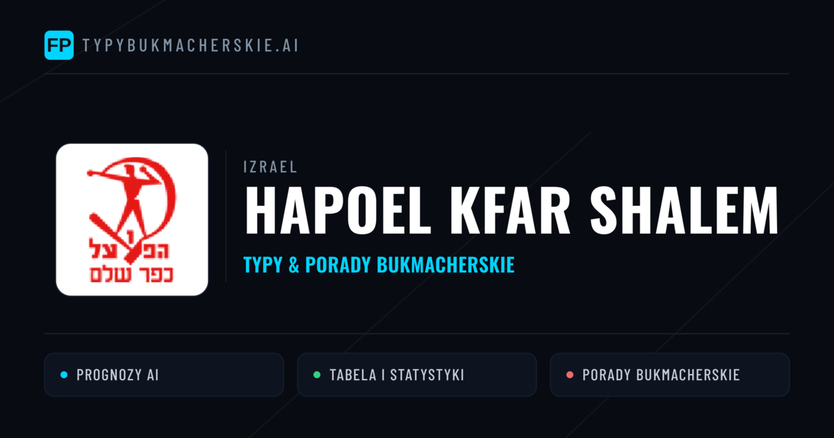 Hapoel Kfar Shalem Typy i statystyki