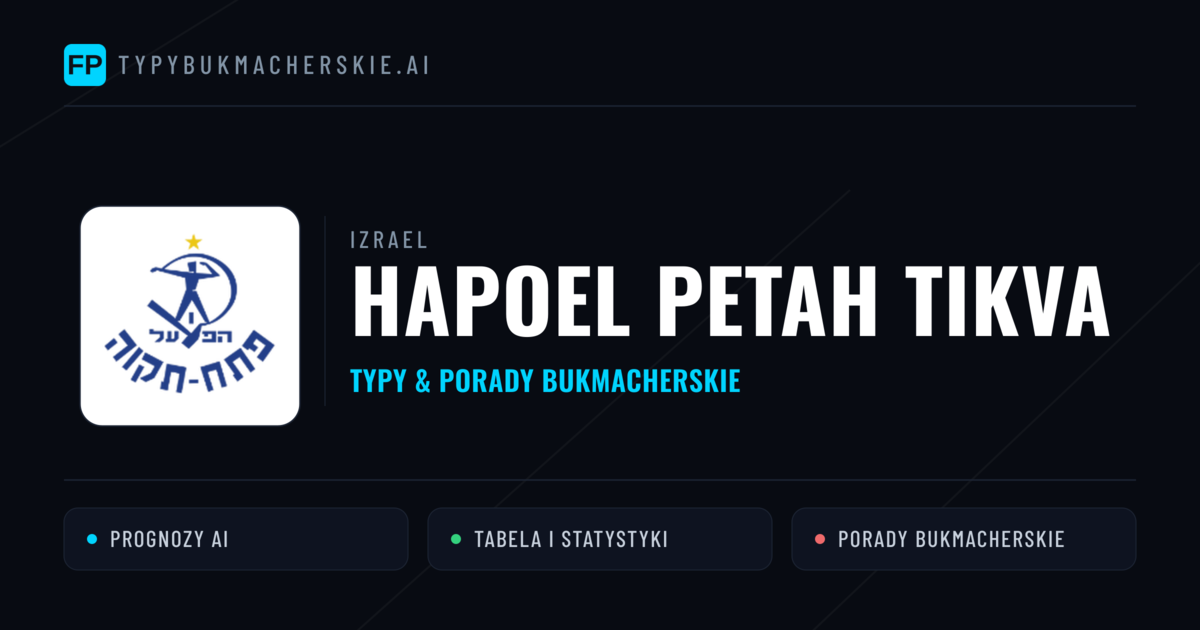 Hapoel Petah Tikva Typy i statystyki
