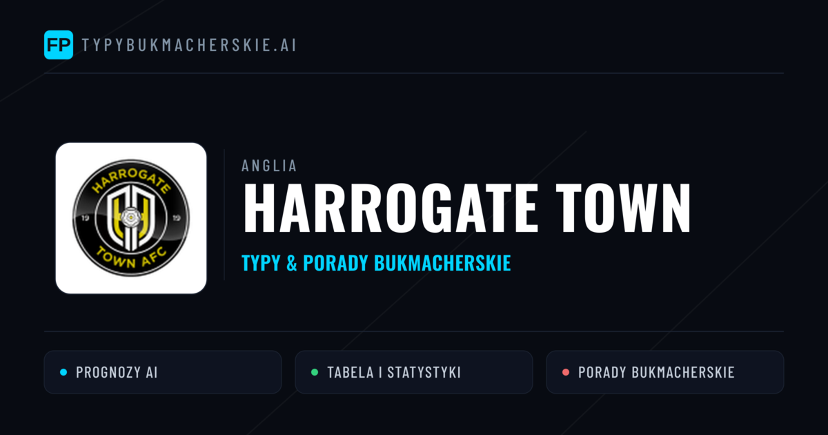 Harrogate Town Typy i statystyki