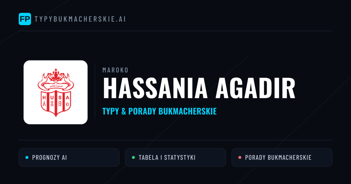 Hassania Agadir Typy i statystyki