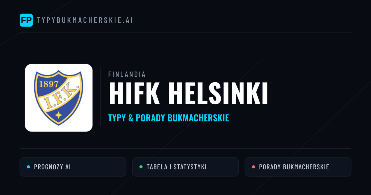 HIFK Helsinki Typy i statystyki