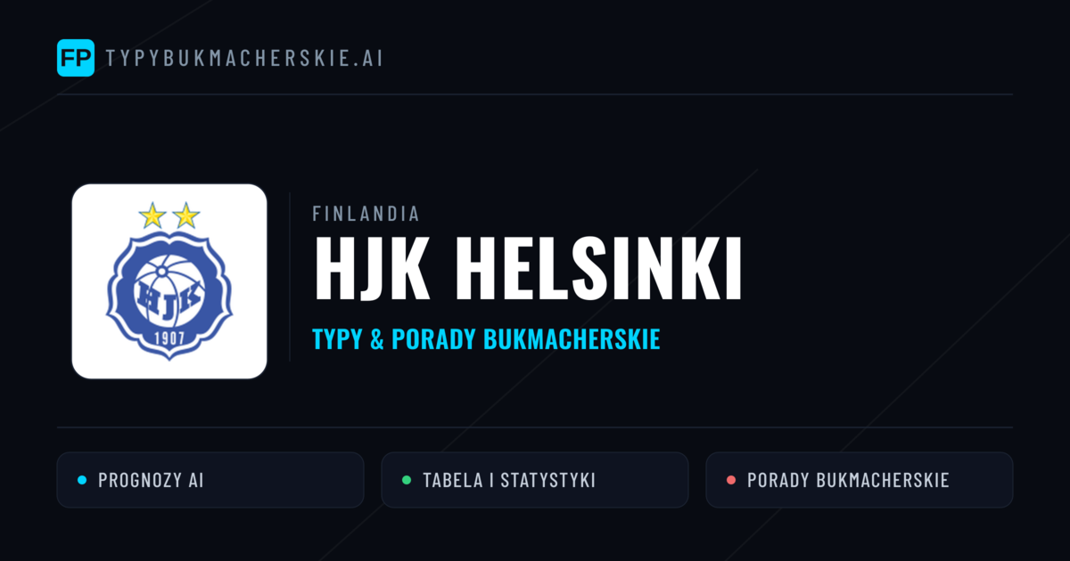 HJK Helsinki Typy i statystyki