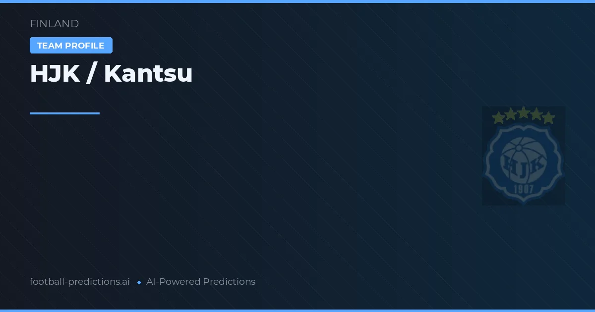 HJK / Kantsu Typy i statystyki