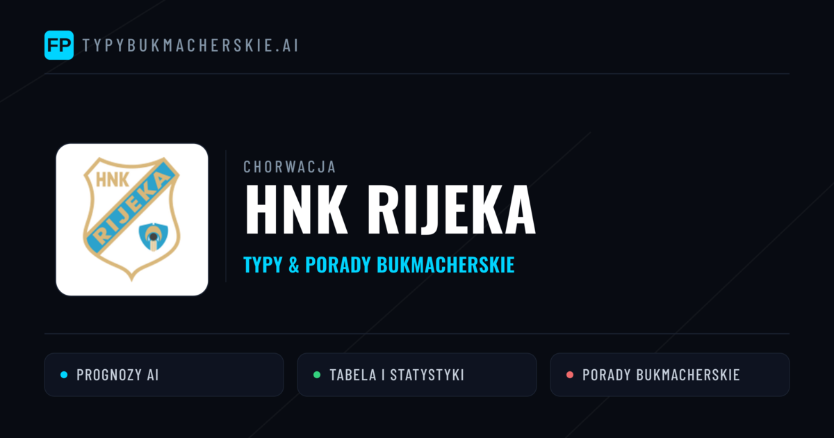 HNK Rijeka Typy i statystyki