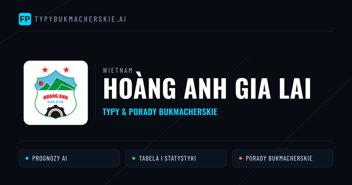 Hoàng Anh Gia Lai Typy i statystyki