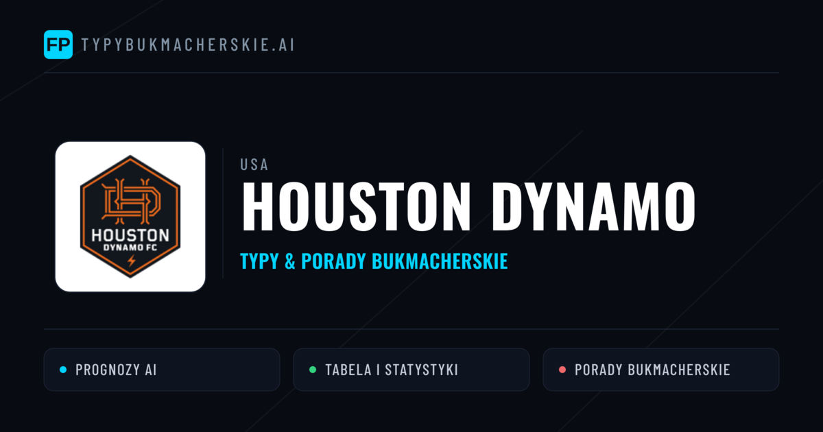 Houston Dynamo Typy i statystyki