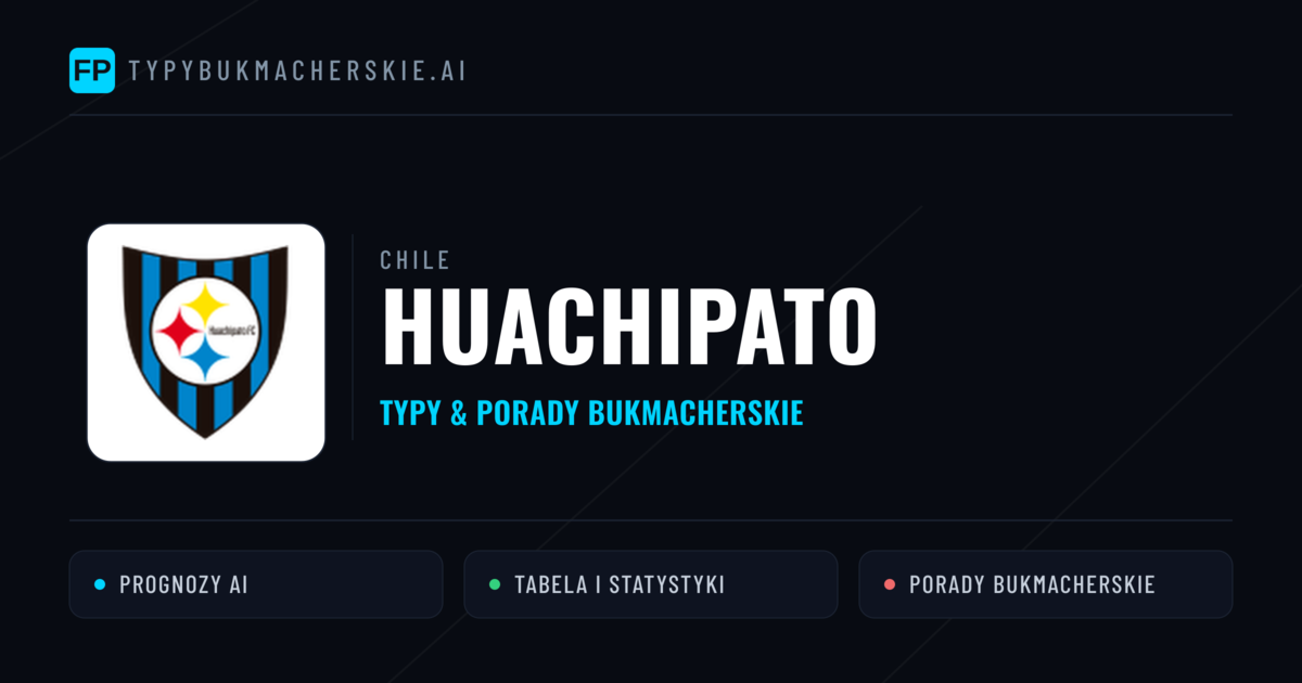 Huachipato Typy i statystyki