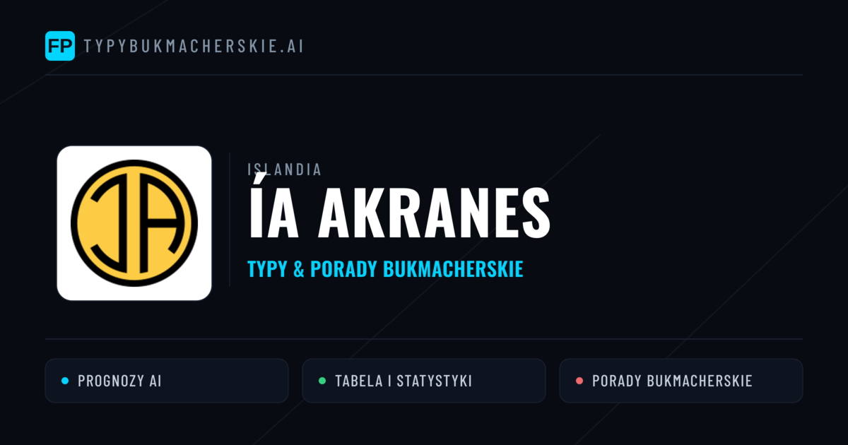 ÍA Akranes Typy i statystyki