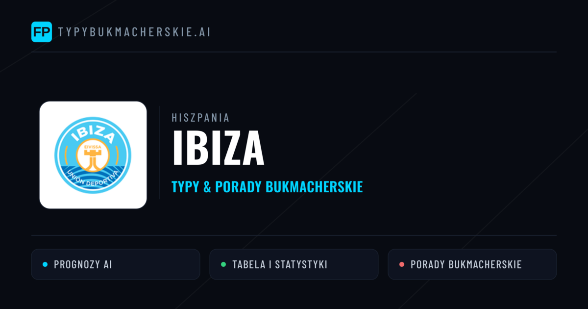 Ibiza Typy i statystyki