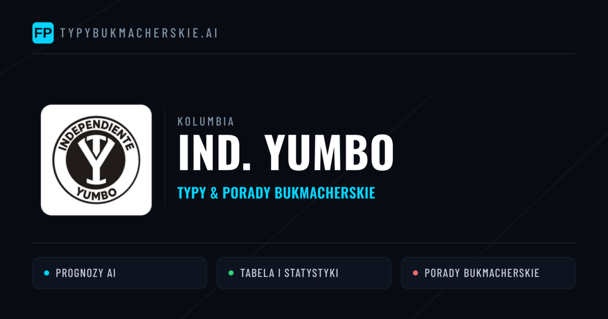 Ind. Yumbo Typy i statystyki