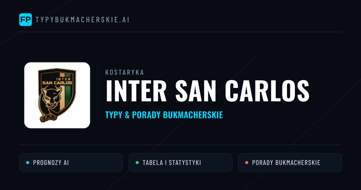 Inter San Carlos Typy i statystyki