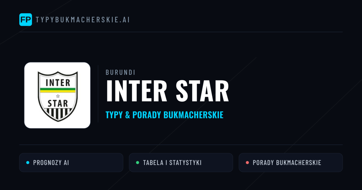 Inter Star Typy i statystyki