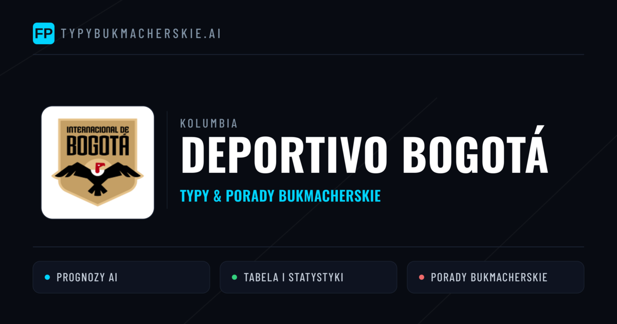 Deportivo Bogotá Typy i statystyki