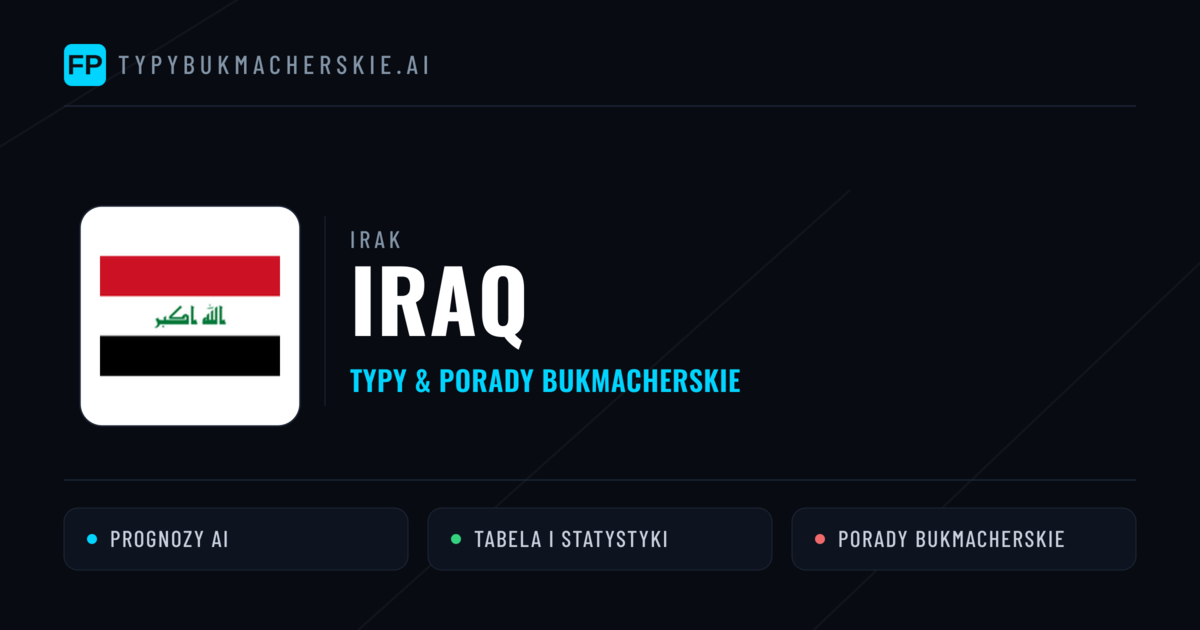Iraq Typy i statystyki