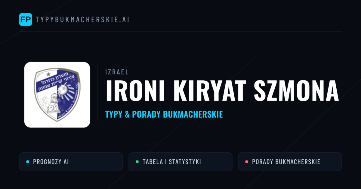 Ironi Kiryat Szmona Typy i statystyki