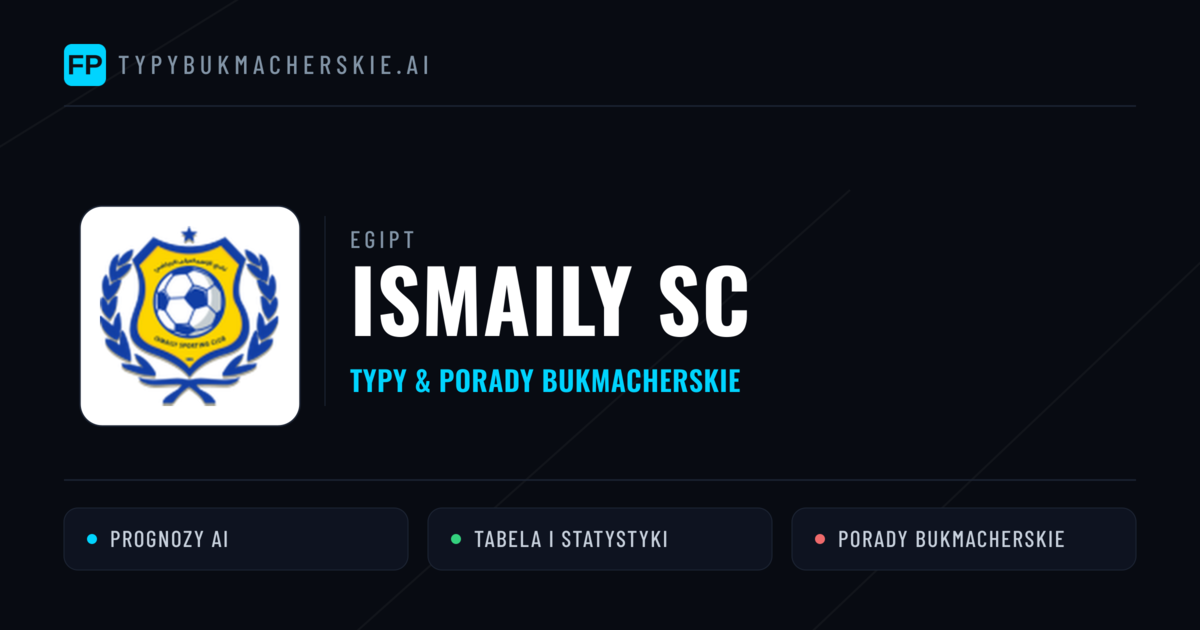 Ismaily SC Typy i statystyki