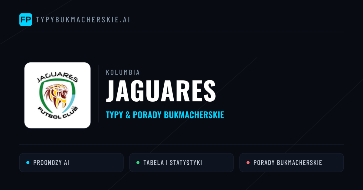 Jaguares Typy i statystyki