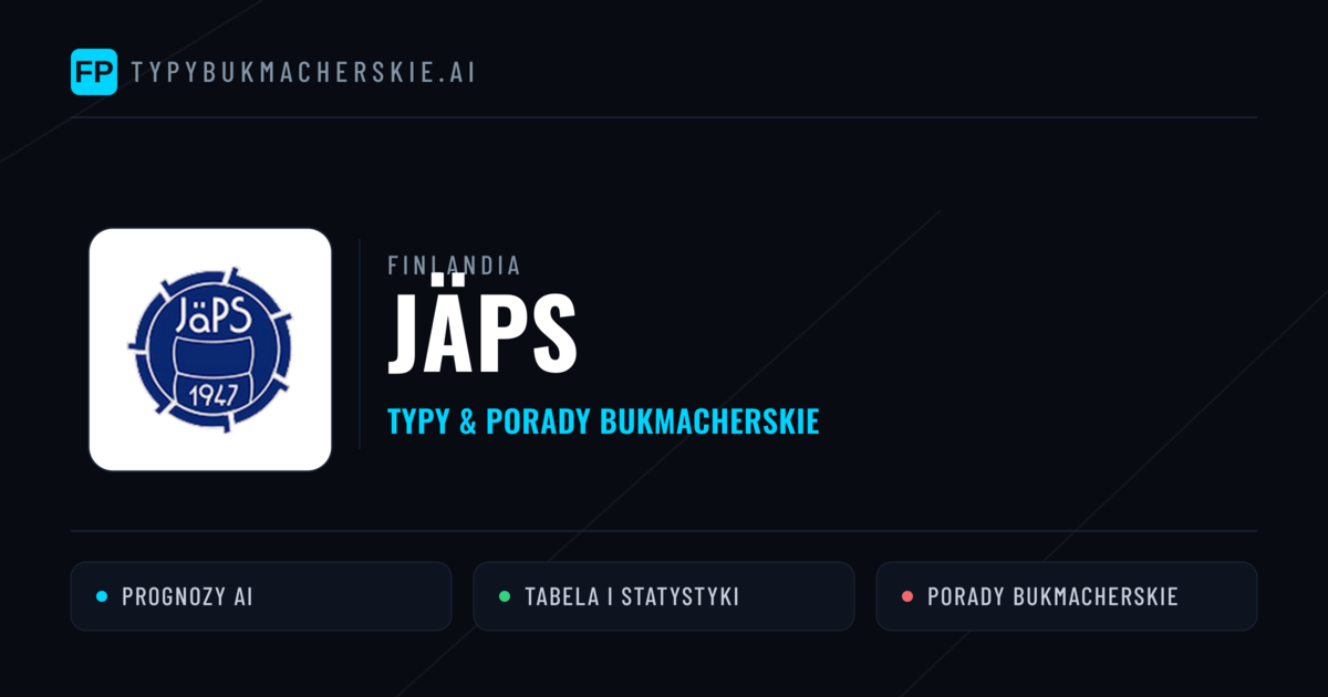 JäPS Typy i statystyki