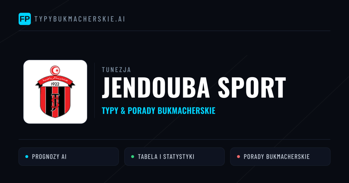 Jendouba Sport Typy i statystyki