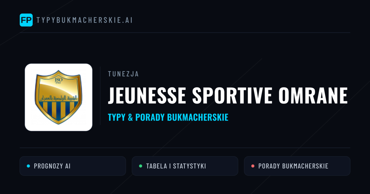 Jeunesse Sportive Omrane Typy i statystyki