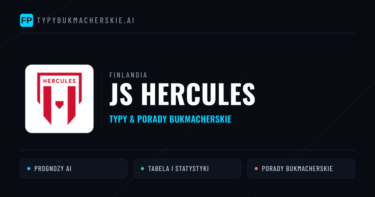 JS Hercules Typy i statystyki