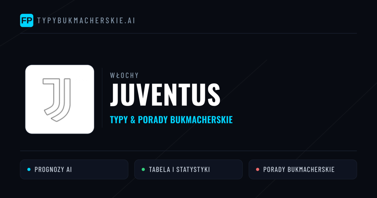 Juventus Typy i statystyki