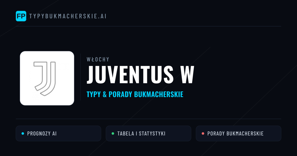 Juventus W Typy i statystyki