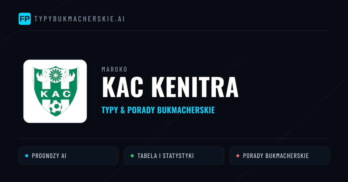KAC Kenitra Typy i statystyki