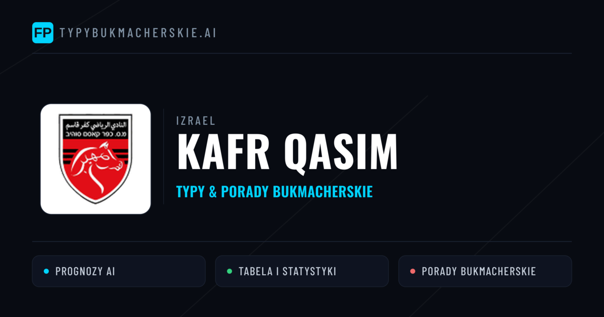 Kafr Qasim Typy i statystyki