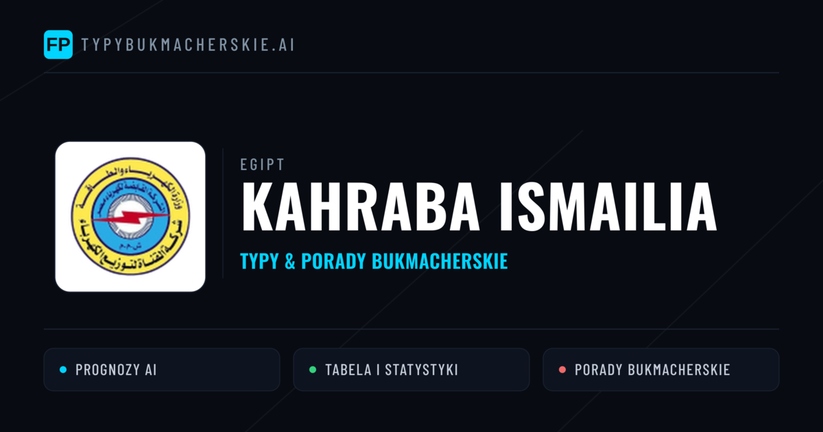 Kahraba Ismailia Typy i statystyki