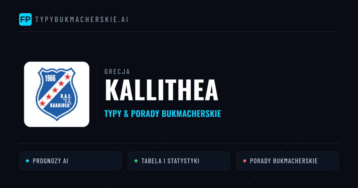 Kallithea Typy i statystyki