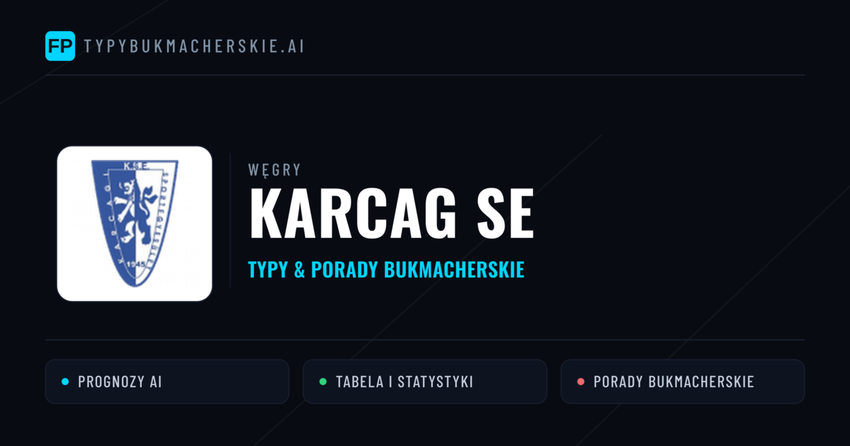 Karcag SE Typy i statystyki