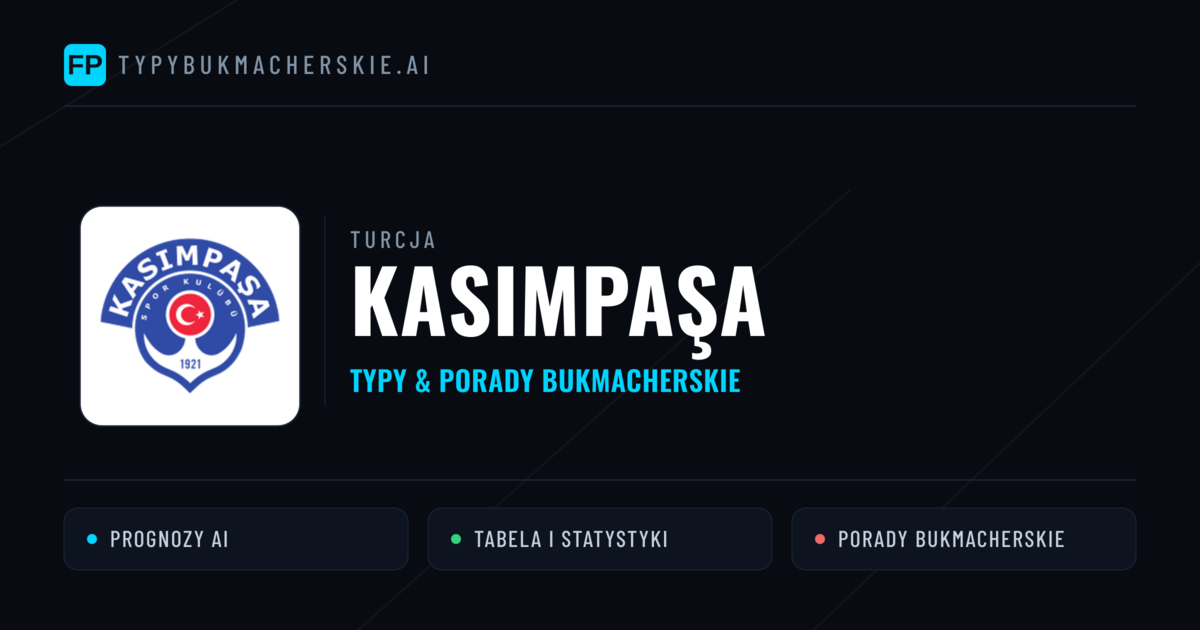 Kasımpaşa Typy i statystyki