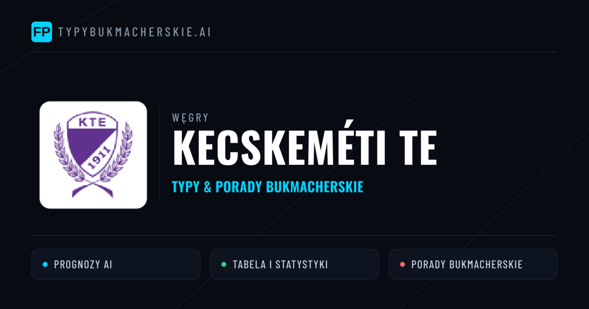 Kecskeméti TE Typy i statystyki