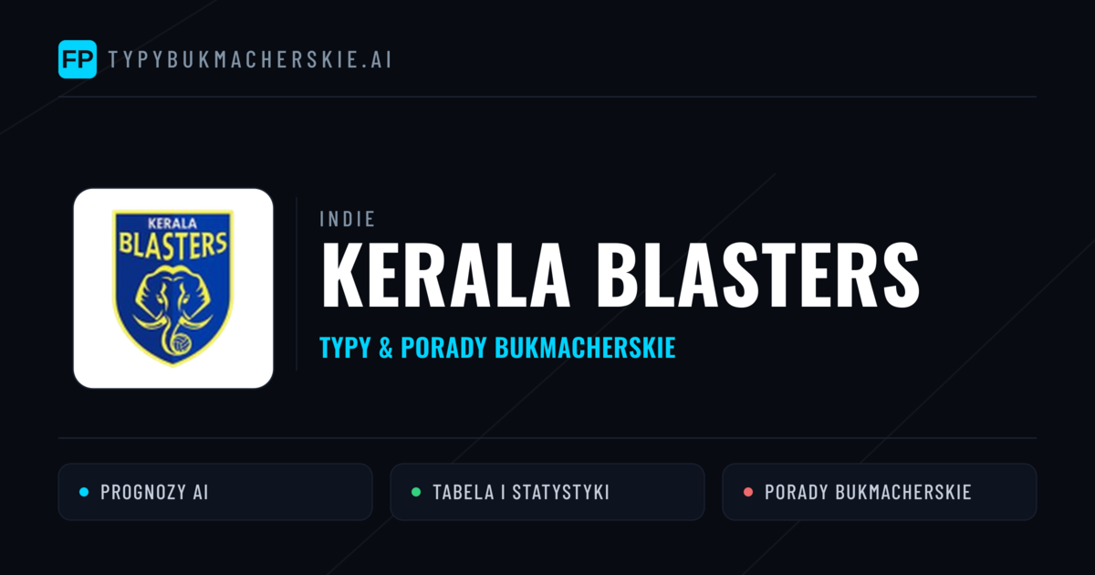 Kerala Blasters Typy i statystyki