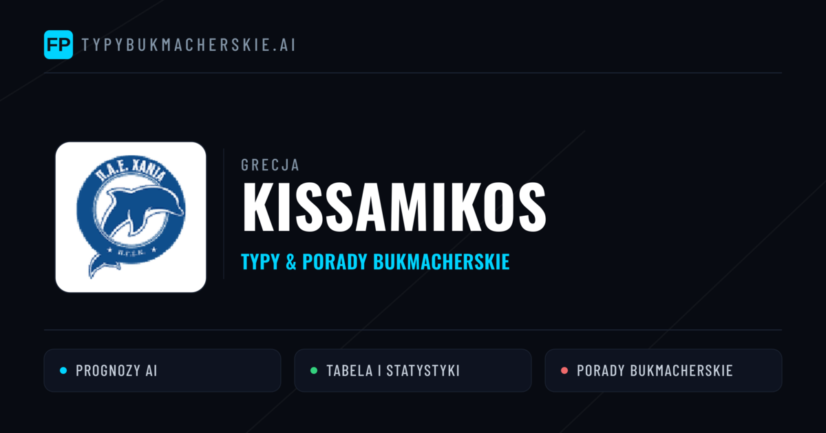 Kissamikos Typy i statystyki