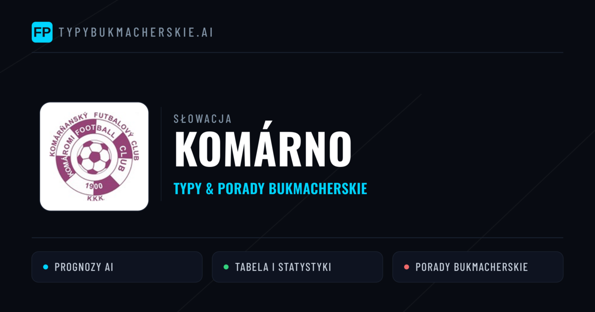 Komárno Typy i statystyki