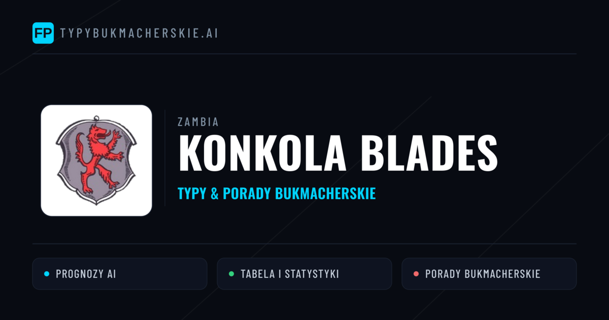 Konkola Blades Typy i statystyki