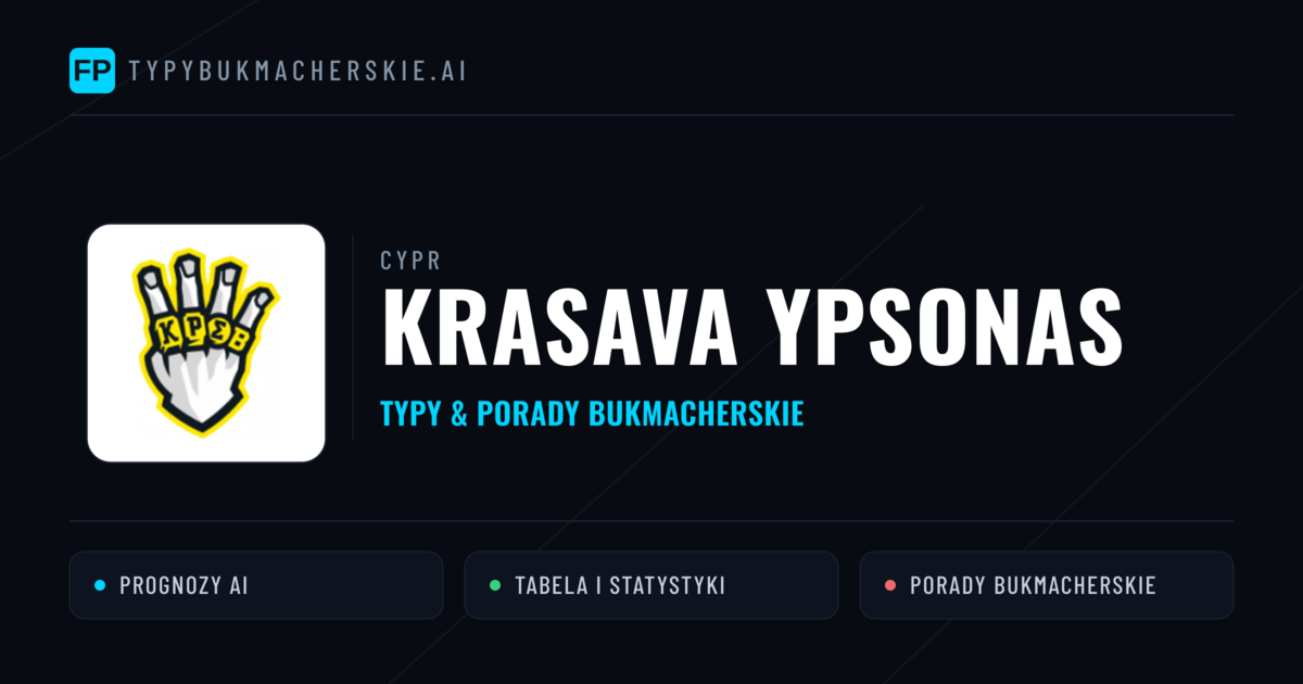 Krasava Ypsonas Typy i statystyki