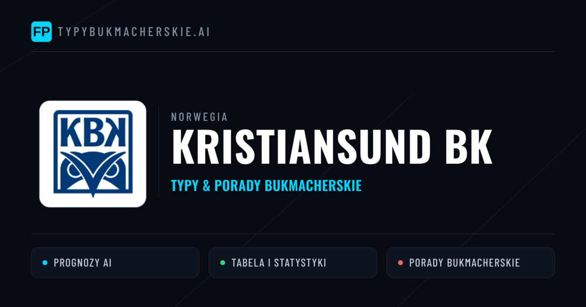 Kristiansund BK Typy i statystyki