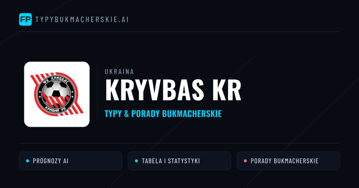 Kryvbas Kr Typy i statystyki