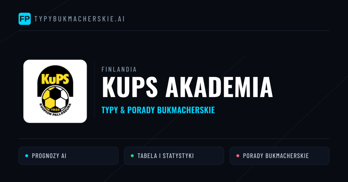 KuPS Akademia Typy i statystyki