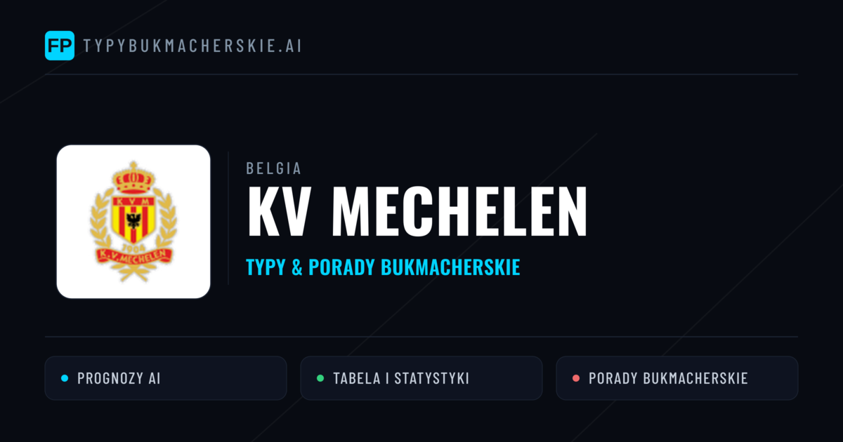 KV Mechelen Typy i statystyki